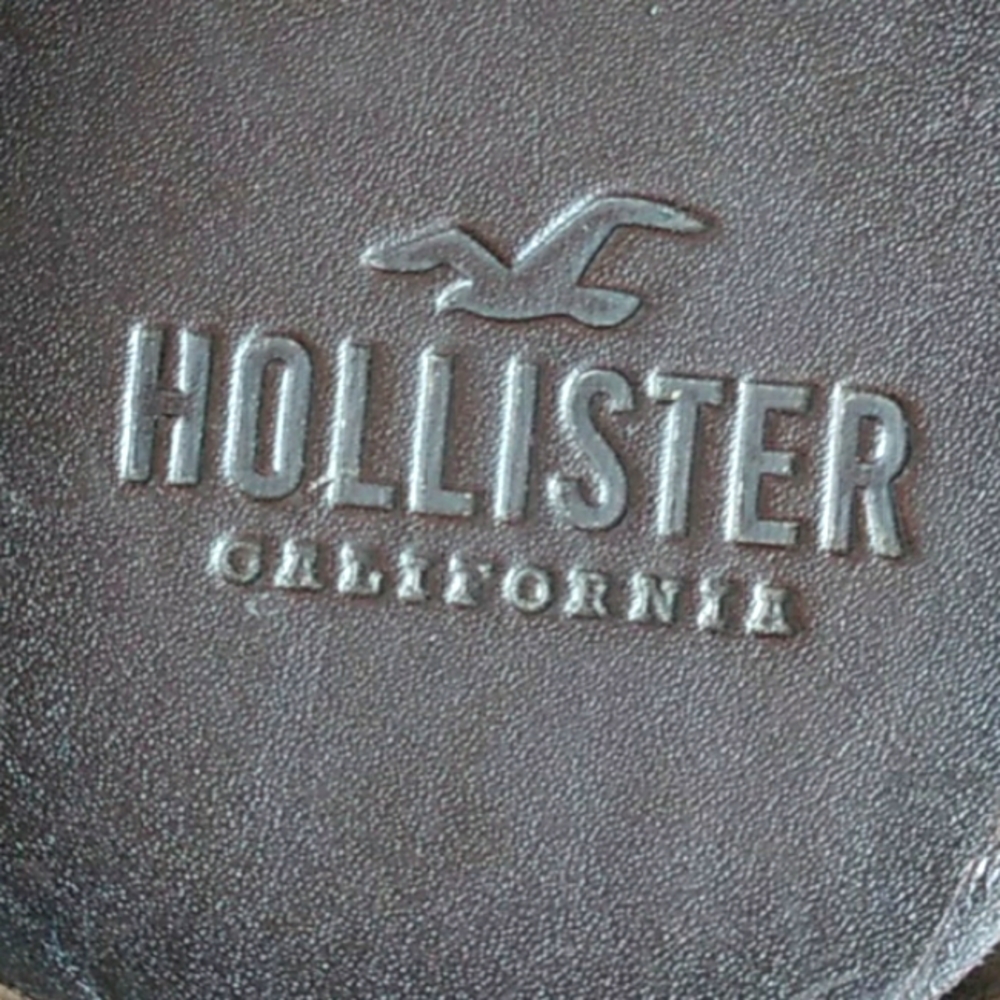 VTG HOLLISTER BOHO BEADE SUEDE SANDALS 7. - Picture 5 of 6